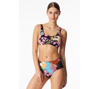 Bikinihose Blumen multicolor - Aqua 44