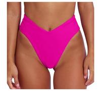 Bikinihose Schwarz Damen, Bademode Triangel Badehose Sexy Bikinislip High Waist Bikini Hose Slip Sommer Bikinihosen Große Größen Strand Tangas Einfarbig Badeanzug Unterteil Badeshorts Schwimmhose