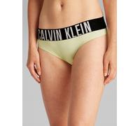 Bikinislip "BIKINI", Damen, Gr. L (40), grün (lime cream), Obermaterial: 82% Polyamid, 18% Elasthan, CALVIN KLEIN UNDERWEAR, körpernah, Unterhosen Bikinislip, mit großem Logo (72408765-L)