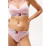 Bikinislip "CLASSIC BIKINI", Damen, Gr. S (36), mystic orchid heather, Jersey, Obermaterial: 90% Baumwolle, 10% Elasthan, TOMMY HILFIGER UNDERWEAR, körpernah, Unterhosen, mit Elastik-Logobund (6572245