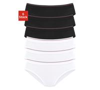 H.I.S Bikinislip Damen weiß, schwarz Gr.48/50