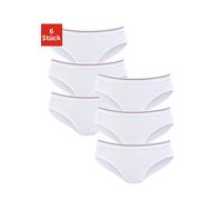 Bikinislip H.I.S Gr. 52/54, weiß Damen Unterhosen Bikini Slips aus elastischer Baumwoll-Qualität (720759-52)