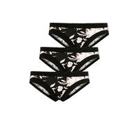 Bikinislip JOCKEY "Soft Stretch Lace", Damen, Gr. XL, floral print, Jersey, Obermaterial: 92% Polyamid, 8% Elasthan, geblümt, figurbetont, Unterhosen, mit dezenter Spitze besetzt (32855807-XL) floral 