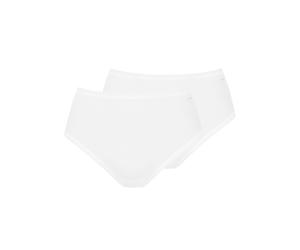 Bikinislip MEY "Triniti", Damen, Gr. 38 (40), weiß, Feinripp, Obermaterial: 97% Baumwolle, 3% Elasthan, unifarben, normal, Unterhosen, elastisch, Cotton-Mix, weich (72661141-38) weiß