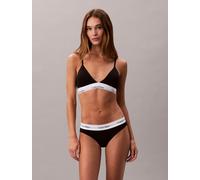Bikinislip "MODERN COTTON", Damen, Gr. L (40), schwarz, Obermaterial: 53% Baumwolle, 35% Modal, 12% Elasthan, CALVIN KLEIN UNDERWEAR, unifarben, Unterhosen, mit breitem Bündchen (66366712-L) schwarz