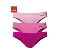 s.Oliver Damen Bikinislip im 3er-Pack, Basic, weich