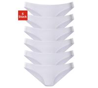 Bikinislip VIVANCE ACTIVE, Damen, Gr. 48/50, weiß, Microfaser, Obermaterial: 95% Polyamid, 5% Elasthan (LYCRA), unifarben, körpernah, Unterhosen, aus weicher Microfaser (428555-48) weiß