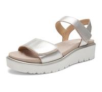 ara® Leder Sandalen, gold, 39 Platin