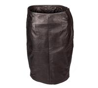 Bilbao - Lederrock Bleistiftrock aus ECHT-Leder schwarz (M)