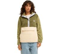 BILLABONG 2026 Switchback Damen-Pullover, Fleece, weiße Kappe