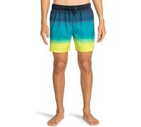 Billabong Badeshort All Day Fade Layback 16" Größe L – Schwarz/Bunt