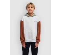 Billabong Arch Block Kids Hoodie light grey heather Jungen Gr. T16