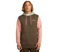 Billabong Arch Block Po - Kapuzenpulli - Männer - S - Braun