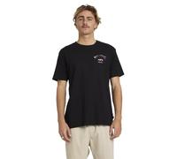 BILLABONG Arch Fade Premium T-Shirt, Kurzarm, Schwarz, Größe M