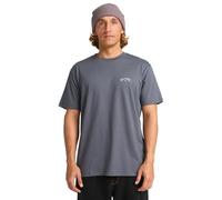 T-Shirt BILLABONG "Arch Wave", Herren, Gr. XXL, ombre blau, 100% Baumwolle, Shirts T-Shirt (62362925-XXL) ombre blau