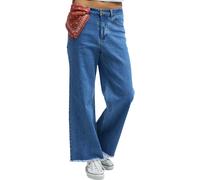 Billabong - Ausgestellte Jeans aus Baumwolle - Damen / Frau - Be Free Pants Medium Indigo - Be Free Pants Medium Indigo für Damen aus Blau 29 US