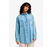 Langarmshirt BILLABONG "Down The Coast", Damen, Gr. XS, blau, Obermaterial: 100% Baumwolle., Shirts Langarmshirt (46261443-XS) blau