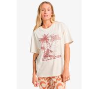 T-Shirt BILLABONG "Oriana", Damen, Gr. M, weißcap, 100% Baumwolle, Shirts T-Shirt (52671515-M) weißcap