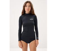 Billabong Langärmliges Surf-T-Shirt Tropic Surf – UPF 50 – für Frauen, Schwarz