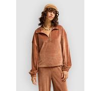 Billabong Coffee Time Half-Zip Sweater brownstone Damen Gr. L