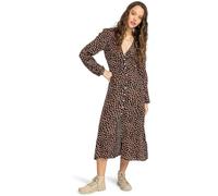 Billabong Cool Nights - Midikleid für Frauen Schwarz