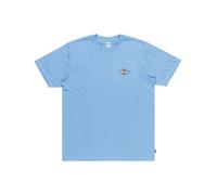 T-Shirt BILLABONG "Crayon Wave", Herren, Gr. S, blau (sky blau), [Hauptstoff] 100% Baumwolle, Kurzarm, Shirts (59798120-S) sky blau