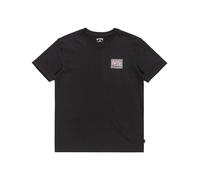 Billabong - Kid's Crayon Wave S/S - T-Shirt, Gr. 140 10, schwarz (WashedBlack)