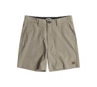 Bermudas BILLABONG "Crossfire", Kinder, Gr. 24, grün (khaki), 64% recyceltes Polyester, 22% Bio-Baumwolle, 8% Elastan, 6% Nylon, Hosen (50685023-24) khaki
