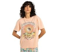 Billabong Damen In The Balance T-Shirt, Soft Peach, XS