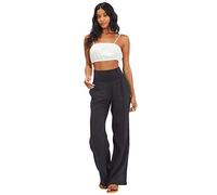 Billabong Damen New Waves Stripe Pant-Auslaufbar Lässige Hose, Schwarz, M