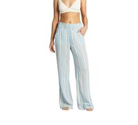 Billabong Damen New Waves Stripe Pant Hose, Klarer Himmel, Groß