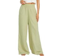 Billabong Damen New Waves Stripe Pant Hose mit elastischem Bund, Avocado, Groß