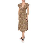 Billabong Damen Picknick Date Midikleid, Schwarzer Sand, Groß
