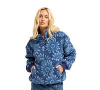 Billabong Time Off Fleece Blau S Frau