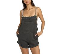 Billabong Damen Wild Pursuit Kurzer Overall Strampelhose, Farbe: Schwarz, Medium