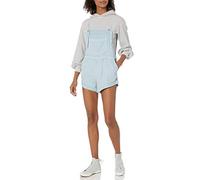 Billabong Damen Wild Pursuit Short Overall Strampelhose, Chambray, Medium