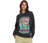 Sweatshirt BILLABONG "Echo", Damen, Gr. S, schwarz sands, Obermaterial: 80% Walkfrottier, 20% Microfaser;, Sweatshirts Sweatshirt (82080817-S) schwarz sands