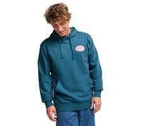 Hoodie BILLABONG "Foundation", Herren, Gr. XL, real teal, Obermaterial: 55% Walkfrottier, 25% Walkfrottier, 20% Microfaser;, Sweatshirts Hoodie (67997209-XL) real teal