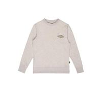 Sweatshirt BILLABONG "Foundation", Jungen, Gr. M, light grau heather, Obermaterial: 55% Baumwolle, 25% Baumwolle, 20% Polyester., Sweatshirts Sweatshirt (81518340-M) light grau heather