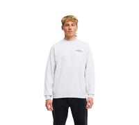 Sweatshirt BILLABONG "Foundation", Herren, Gr. XXL, light grau heather, Obermaterial: 55% Baumwolle, 25% Baumwolle, 20% Polyester., Sweatshirts Sweatshirt (28372955-XXL) light grau heather