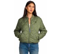 Billabong - Gesteppte kurze Jacke - Cliffs Bomber W Treehugger für Damen - Größe M - Khaki Khaki M