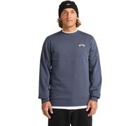 Sweatshirt BILLABONG "Arch Cr", Herren, Gr. XS, blau (ombre blau), Obermaterial: 55% Baumwolle, 25% Baumwolle, 20% Polyester., Sweatshirts Sweatshirt (44531327-XS) ombre blau