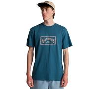 T-Shirt BILLABONG "Arch Frame", Herren, Gr. M, real teal, Obermaterial: 100% Walkfrottier;, Shirts T-Shirt (22755516-M) real teal