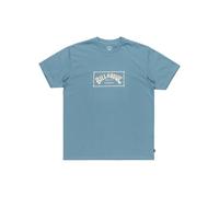 Billabong Herren Arch SS T-Shirt mit Siebdruck, Glacier Blue, XL