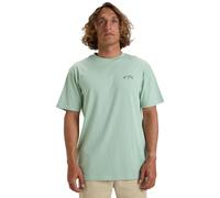 Billabong Herren Arch Wave Ss T-Shirt, Seafoam, S