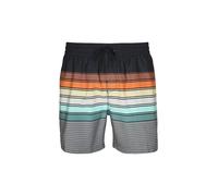 Boardshorts BILLABONG "All Day Stripe Layback", Herren, Gr. L, schwarz print, Obermaterial: 100% Microfaser;, Hosen (37274724-L) schwarz print