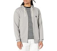 Billabong Herren Classic Premium Full Zip Fleece Sweatshirt Hoodie Kapuzenpullover, GRAU, Small