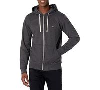 Billabong Herren Classic Premium Full Zip Fleece Sweatshirt Hoodie Kapuzenpullover, Schwarze Textur, Small