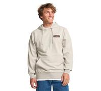 Hoodie BILLABONG "Foundation", Herren, Gr. S, beige (light grau heather), Obermaterial: 55% Baumwolle, 25% Baumwolle, 20% Polyester., Sweatshirts Hoodie (45326523-S) light grau heather