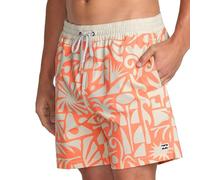 Billabong Herren Good Times Layback Elastic Waist 16 Inch Swim Trunks Badehose, Koralle, XL